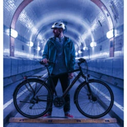 Casque Abus Hyban 2.0 - Signal Jaune -Shimano Magasin casque abus hyban 20 signal jaune 4