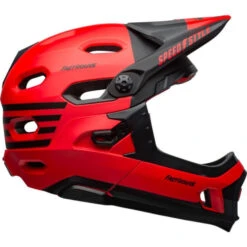 Casque Bell Super DH MIPS Rouge/Noir FastHouse -Shimano Magasin casque bell super dh mips rouge noir fasthouse 3