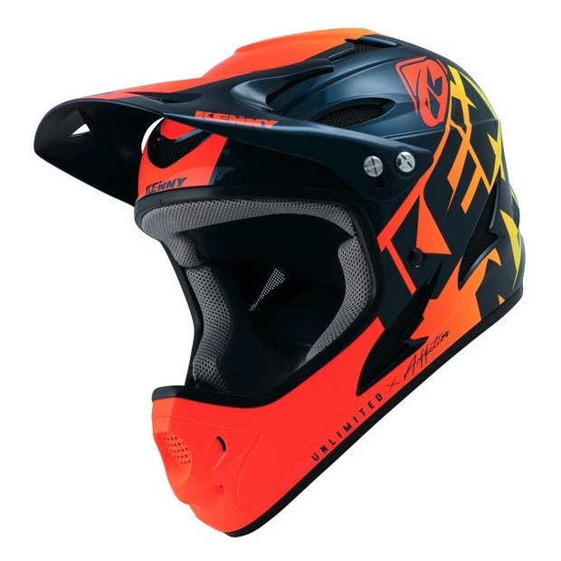 Casque Intégral Kenny Downhill Graphic Orange 1 Casque Intégral Kenny Downhill Graphic Orange