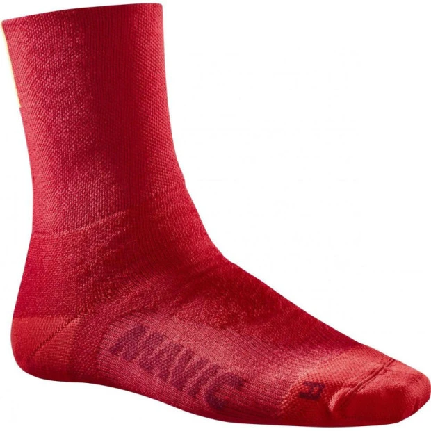 Chaussettes Hiver Mavic Essential Thermo Rouge 1 Chaussettes Hiver Mavic Essential Thermo Rouge