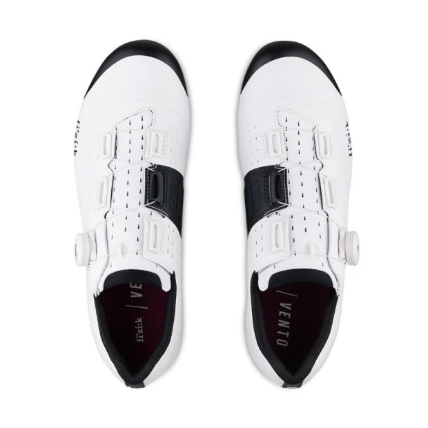 Chaussures VTT Fizik Vento X3 Overcurve - Blanc / Noir 3 Chaussures VTT Fizik Vento X3 Overcurve - Blanc / Noir – Image 3
