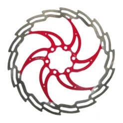 Disque De Frein XLC Ø 203 Mm, Argent/rouge