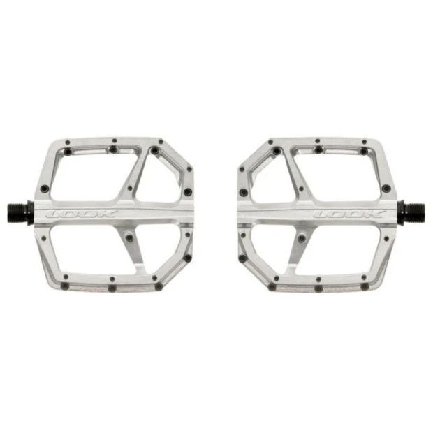 Pédales VTT Look Trail Roc+ Argent 2 Pédales VTT Look Trail Roc+ Argent – Image 2