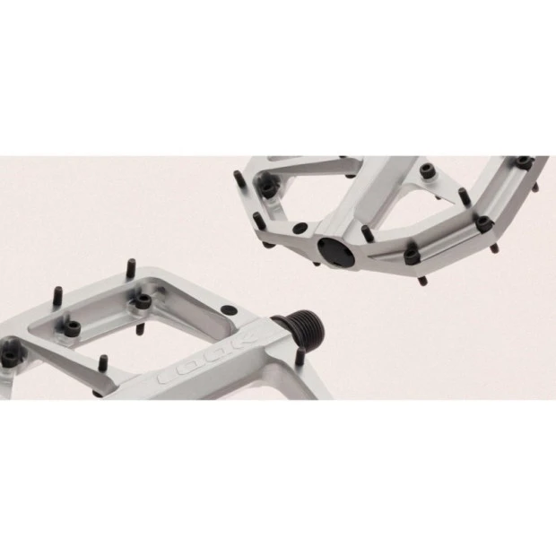 Pédales VTT Look Trail Roc+ Argent 3 Pédales VTT Look Trail Roc+ Argent – Image 3