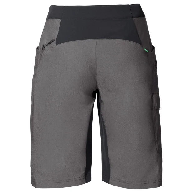 Short Femme Avec Insert Vaude Tremalzo II Noir 1 Short Femme Avec Insert Vaude Tremalzo II Noir